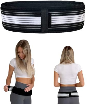 Ceinture orthopédique, ceinture abdominale après l'accouchement, ceinture de soutien dorsal - Bandage dorsal respirant pour hommes et femmes, soutien dorsal, confort dorsal, ceinture sciatique