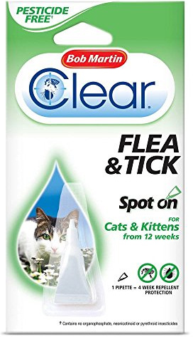 Bob Martin Flea and Tick Spot On Cats, 4 Weeks