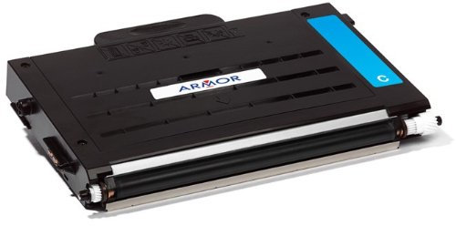 ARMOR F?r Samsung CLP 550 - Cyan (XXL) Farbtoner, Colortoner Farblasertoner wiederaufbereitet, Toner f?r CLP550, 5000S.