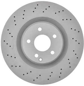 Bosch BD1306 Brake Disc - 350 mm Vented High-Carbon Disc - Front Axle - ECE-R90 Certified - Great Cooling and Noise Suppression, Advanced Corrosion protected - 1 Single Disc