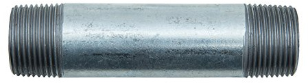 Cornat Rohrnippel Stahl verzinkt - 3/4 Zoll AG x 100 mm - Außengewinde nach DIN EN 10226-1 (ISO 7-1) - Für Rohrverbindungen & Installationen