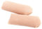 Footful 1 Paire Capuchons de Gros Orteil Protection Découpable en Tissu Doublé de Gel - Taille L