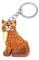 Cornelißen - Luchs Schlüsselanhänger - Tierischer Schlüsselanhänger - Holz - Braun