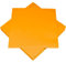 20 Servietten uni orange