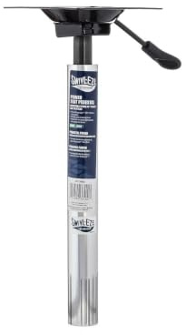 Attwood SP-39004 1.77 Series Adjustable Aluminum Snap-Lock Seat Pedestal,16-20, Silver