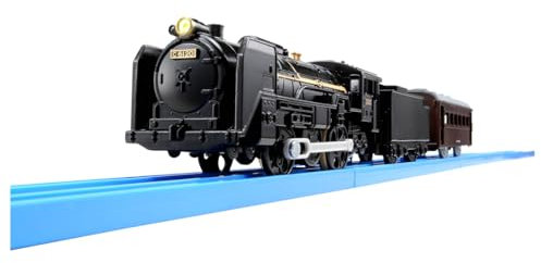 Unit C61 20 steam locomotive plastic rail S-29 with light (japan import)