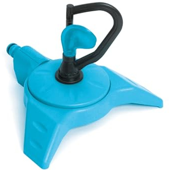 CELLFAST Viereckregner Gartensprinkler Rasensprenger Für Rasen Blumen Pflanzen 18 Düsen Turbo Ideal