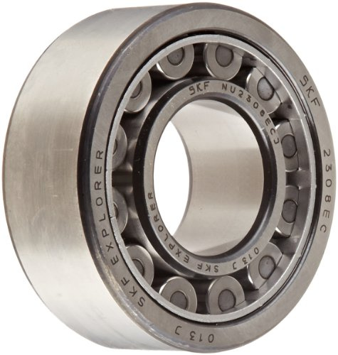 SKF NU 2308 ECJ Radialrollenlager, Zylindrisch, 40 ID, Stahl