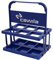 Cawila Equipment - Trainingszubehör Flaschenkorb für 6 Trinkflaschen blau One Size