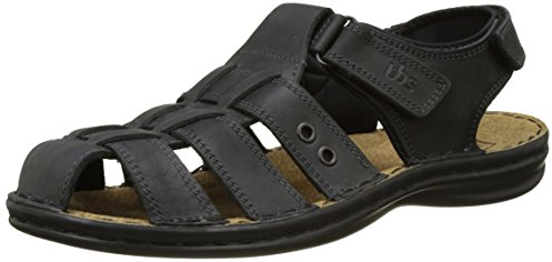 TBS Barrow H8, Sandales Bride Arrière Hommes, Noir (Noir), 41 EU