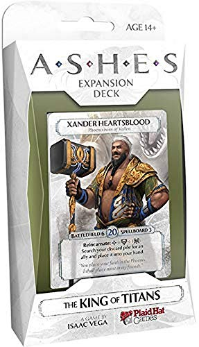 Plaid Hat Games PHG1214 The King of Titans: Asche, Mehrfarbig