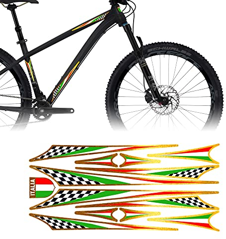 4R Quattroerre.it 4016 Sticker Aufkleber für Fahrradrahmen, Italien, 50 x 17.5 cm