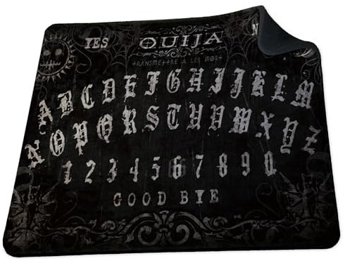 ShopQuality4U Ouija Board Goth Emo MetaI soft 5mm Rubber PC Mouse Pad Mat - For Gaming Home or Office