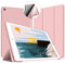 VAGHVEO Cover per iPad Mini 1 2 3, Custodia Ultra Sottile e Leggere, Case con Morbido TPU Soft Paraurti Smart Cover con Funzione Auto Sleep per Apple iPad Mini, iPad Mini 2, iPad Mini 3, Rosa