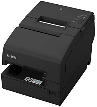 Epson TM H6000V-204P1 - Thermischer Line-/Matrixdrucker - 230 x 297 mm Rolle (7,95 cm) - 180 x 180 DPI - 9 Pin - bis zu 350 mm/Sek. - USB, LAN, Serie, NFC, USB 2.0 Host - Schwarz