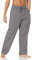 Amazon Essentials Pantalon de Pyjama Tissé, avec Poches, Coupe Droite Homme, Gris, M