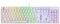 Mars Gaming MK422 Bianco, Tastiera Meccanica Gaming RGB, Antighosting, Switch Meccanico Rosso, Lingua US