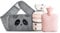 MARUKO Hot Water Bottle Belt, Hot Water Bag, Plush Refillable Wrap Around Period Hot Water Bottle Belt Pouch Waist for Period, Neck,Shoulder, Back, Legs,Waist Warm