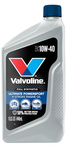 Valvoline 4-Stroke Powersport Full Synthetic Motor Oil 1 Quart