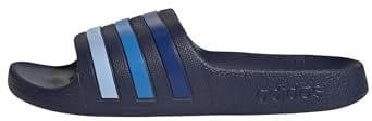 adidas Adilette Aqua Slides Kids RUTSCHEN, Dark Blue/Team royal Blue/Glow Blue, 22 EU