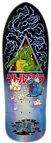 Santa Cruz Godzilla Jr. Natas Skateboard-Decks, 25,1 x 75,7 cm