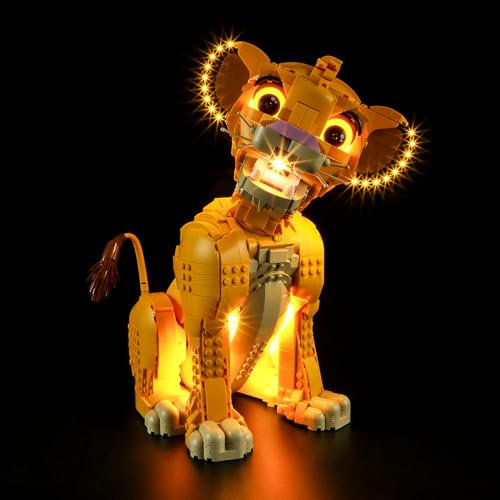 LIGHTAILING Licht-Set Für Lego-43247 Simba, der Junge König der Löwen - Led-Beleuchtungsset Kompatibel Mit Lego Bausteinen Modell - Modell Set Nicht Enthalten