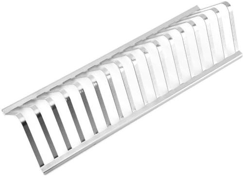 Griglia per Costolette per Barbecue per Grigliare E Affumicare, Griglia per Arrostire in Acciaio Inox Griglia per Costolette per Carne Campeggio Supporto per Barbecue per Arrostire per Cucinare