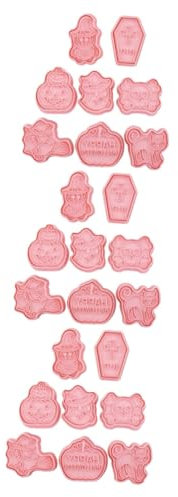 Cabilock Lot De 3 Moules À Biscuits En Plastique Emporte-pièces Outils De Cuisson Sûrs Et Robustes 8 Pièces X 3