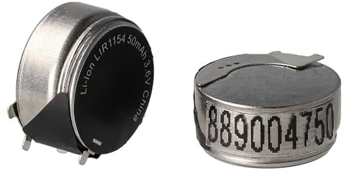 vhbw 2X Akku Ersatz für Apple A3HOC, CP1154 für Wireless Headset Kopfhörer (50 mAh, 3,6 V, Li-Ion)