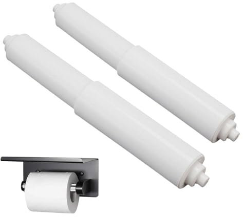 Plastic Toilet Paper Rollers Roll Replacement Bathroom Spring(Size:4.37 * 6.38inch) Q2W5 Spindle