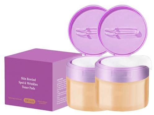 100Pcs Koreanische Toner Pads,Anti-A-ging & Aufhellende Hydratisierende Hautpflege Pads,Dunkle Flecken & Falten Minimierung Toner Pad für tiefe Feuchtigkeit und Verbesserung der Hautfeste (2)