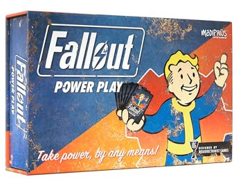 Modiphius Fallout: Power Play, wettbewerbsfähiges Kartenspiel, ab 14 Jahren, 2–4 Spieler, 30–45 Minuten Spieldauer