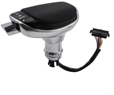 LED-Schaltknauf für Passat B8, Golf 7, MK6, Touran, Polo CC, automatische Gangschaltung, Mittelkonsole für DSG LHD (schwarz)