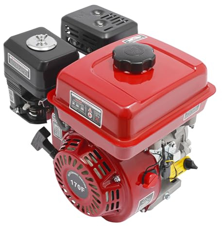 Motor de gasolina de 7,5 CV 4 kW, OHV de 4 tiempos, motor de un solo cilindro refrigerado por aire, motor de gasolina de 210 cc, para bomba de agua, generador de bomba de agua, limpiador de alta