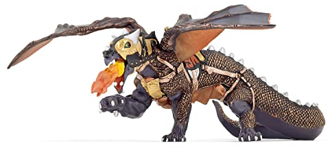 Papo - 38958 - Figurine - Dragon des ténèbres - Multicolore