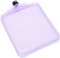 Anita's Clear Away Tray, 17.50cm x 25cm, Clear Purple, Plastic, No More Mess, Pour Away Tidy Tray, For Art, Craft, Glitter, Gems, Flocking, Diamond, Sequins, Card Making