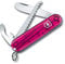 Victorinox Schweizer Taschenmesser, My First Victorinox Multitool, Swiss Army Knife mit 9 Funktionen, Klinge ohne Spitz, Schraubendreher 5 mm
