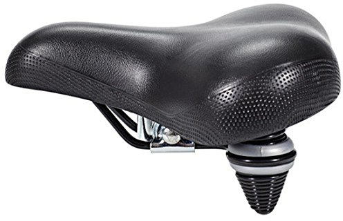 Selle ROYAL 6954 Classic Damen und Herren Sattel Comfort Fahrradsattel Schwarz