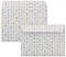 25x Briefumschläge DIN C6 in Weiß mit farbigen Punkten - Haftklebung mit Abziehstreifen - 114 x 162 mm - 80 g/m² - Weihnachtsumschläge mit Motiv für Firmen und Privat