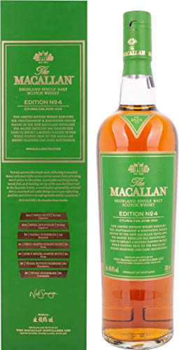 The Macallan EDITION N° 4 Highland Single Malt Scotch Whisky 48,4% Volume 0,7l in Geschenkbox Whisky