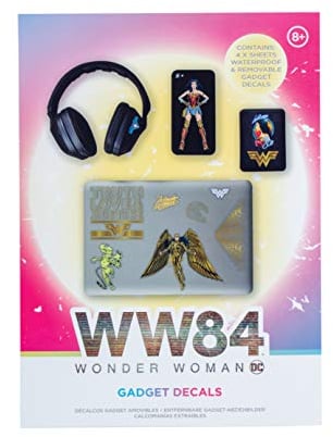 Paladone DC Comics Wonder Woman 1984 Gadget Decals, 4 Blatt, PP6775WWF