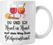 Trendation - Glühwein Tasse Lustig Spruch Glühweinbecher mit Henkel Doppelwandig Glühweintassen Gläser Weihnachtsmarkt Becher Tassen Geschenk - Hand In Hand Zum Glühweinstand (Weiß)