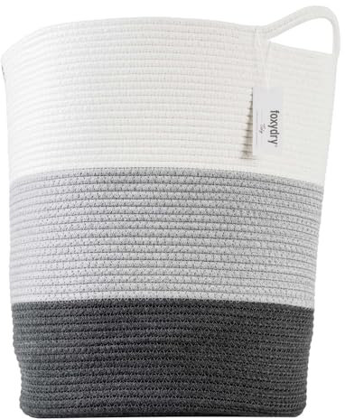 Cesta portabiancheria lavabile con maniglie, cesto per biancheria contenitore portaoggetti bagno (Tidy (Cesta portabiancheria))