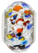 Venetiaurum - Charm En Cristal De Murano Original Y Plata 925 Para Pulseras Componibles - Joya Certificada Made in Italy