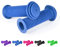 URAQT Fahrradgriffe Kinder,22 mm Lenkergriffe Fahrrad Kinder mit Höchster Sicherheit Prallschutz Kinderfahrradgriffe Gummi Grips für Roller Dreirad Kinder Laufrad Kinderfahrrad (Blau)