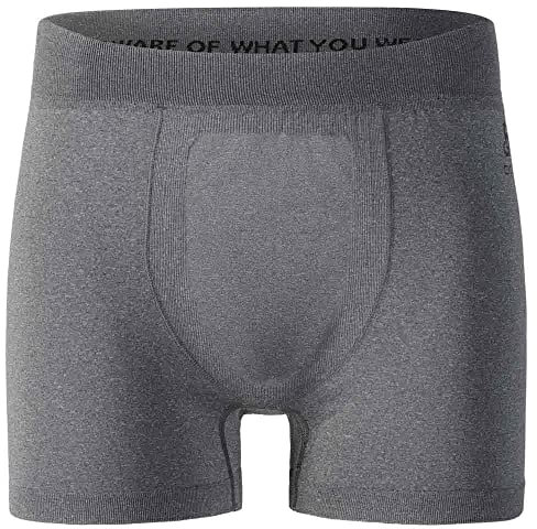 Odlo Herren Panty Performance Light Eco Laufbekleidung Boxer Short Grey Melange - Grau M