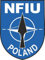U24 Aufkleber Polen NATO NFIU Emblem 27 x 36 cm Autoaufkleber Sticker Konturschnitt