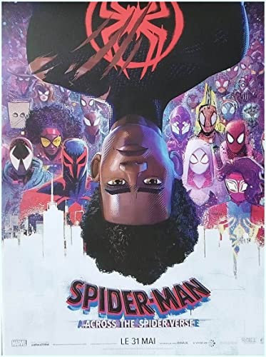 Générique Spider Man across the spider verse Kino-Poster, originell (kleines Format 53 x 39 cm Rolle) 2023 Joaquim Dos Santos