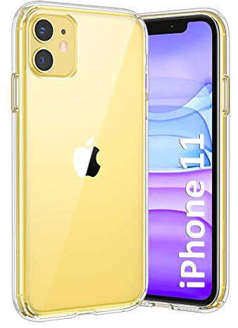 WORLD CONNECTERE Compatible with iPhone 11 Case, Crystal Clear Phone Cover, Anti-Scratch and Shock-Absorption, Basic Case for iphone 11 Transparent Cover