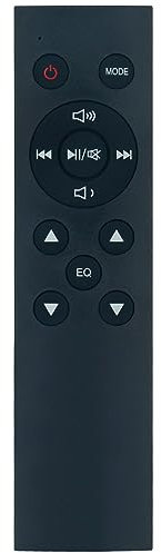 Replace Remote Control Work for Majority K2 Soundbar K2-BAR-BLK 2.1 Channel Sound Bar Speaker